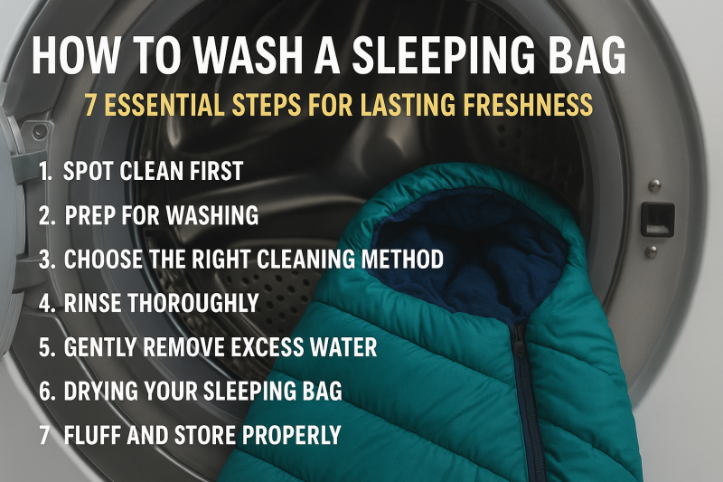 How to Wash a Sleeping Bag: 7 Essential Steps for Lasting Freshness