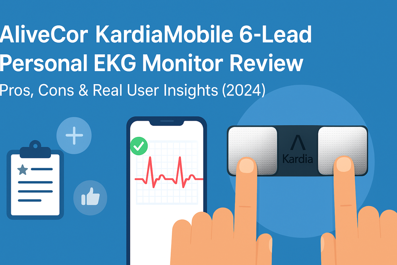 AliveCor KardiaMobile 6-Lead Personal EKG Monitor Review: Pros, Cons & Real User Insights (2024)