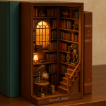 CCCDF Beyond Library Book Nook Review: Premium DIY Miniature Bookend Kit