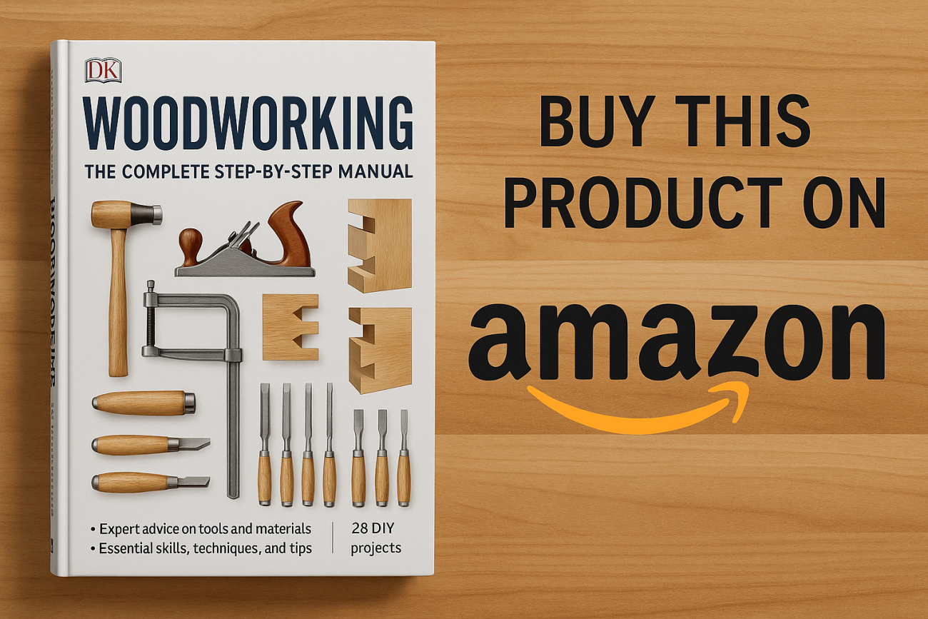Woodworking: The Complete Step-by-Step Manual Review – Expert Guide by DK Publishing
